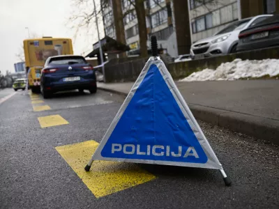 PolicijaKriminal- 02.02.2024 &ndash; Napad z nožem na avtobusu &scaron;t. 14. //FOTO: Nik Erik Neubauer