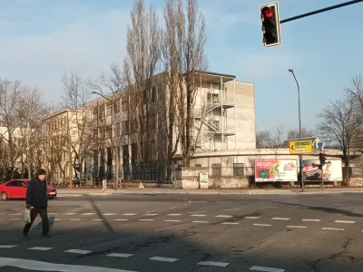 Gimnazija Bežigrad gradnja