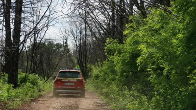 Kras, požari&scaron;če po požaru 2022, odprtje nove protipožarne ceste Volovljek