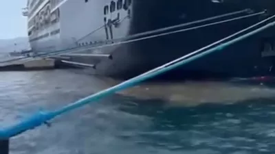 So s križarke izpustili fekalno vodo v sredi&scaron;ču Zadra?