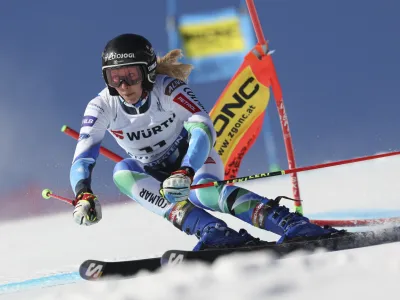 Ana Bucik je na veleslalomu razočarala, sedaj vse stavi na jutri&scaron;nji slalom.