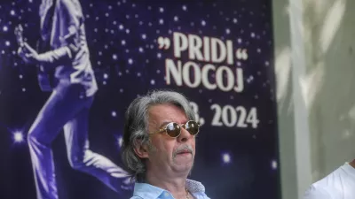 - Robert Pe&scaron;ut Magnifico, glasbenik.- 28.06.2024. - Tiskovna konferenca ekipe organizatorjev koncerta ob 30. obletnici delovanja Magnifica. //FOTO: Bojan Velikonja