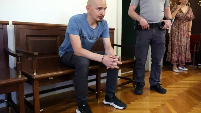 25.07.2024 - sodi&scaron;če, obtoženi Ale&scaron; Kro&scaron;eljFoto: Tomaž Skale