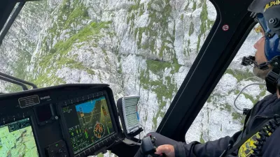 Helikoptersko re&scaron;evanje v gorah