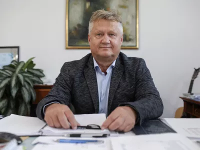 Izidor Krivec, direktor Celjskih mesnin - 27.10.2022 &ndash; Podjetje Celjske mesnine d.o.o., proizvodnja mesnih izdelkov, Cesta v Trnovlje 17, Celje //FOTO: Jaka Gasar