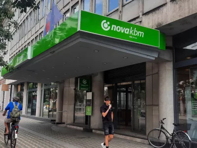 Sedež združene Nove KBM in SKB banke bo sprva na Dunajski cesti v Ljubljani. Foto:&nbsp;Luka Cjuha