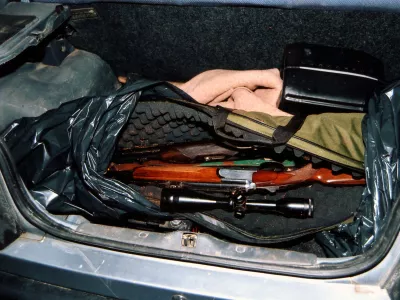 ukradena lovska pu&scaron;ka