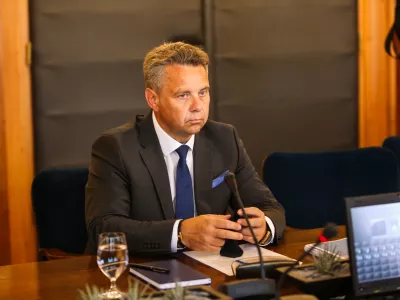 - Tomaž Vesel, kandidat za Evropskega komisarja.- 08.08.2024. - Zasli&scaron;anje kandidata za evropskega komisarja Tomaža Vesela na Odboru za zadeve EU v DZ RS. //FOTO: Bojan Velikonja