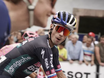 Primož Roglič se odlično počuti pred odločilnim tednom &scaron;panske Vuelte, kjer je v odličnem položaju za rekordno četrto skupno zmago. Foto: Unipublic, A.S.O.