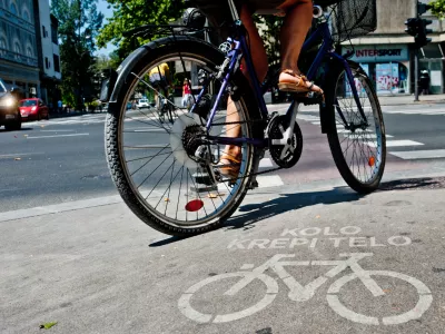 Pozitivno je, da je kolesarstvo vse bolj priljubljeno, a vsi moramo poskrbeti, da bo tudi čim bolj varno. Foto: Tomaž Zajel&scaron;nik&nbsp;