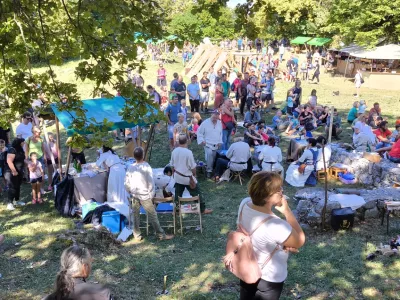 Keltski dan na Rifniku 2024 / Foto: &Scaron;udr