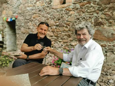 Viki Gro&scaron;elj Reinhold Messner