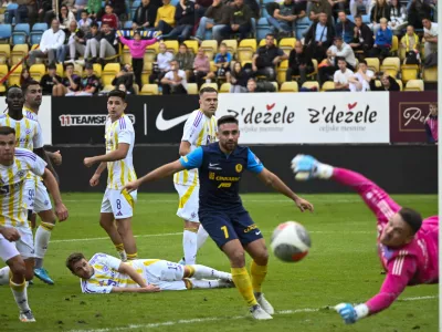 Aljo&scaron;a Matko18.09.2024 Prva slovenska nogometna liga, Prva liga Telemach: PLT, Celje - Maribor, zaostala tekma 2. kroga FOTO: Nik Erik Neubauer