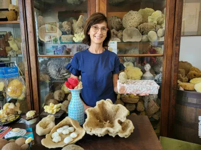 Elena Rosenfeld Pesle - Spužvarstvo Rosenfeld / Foto: Katja Gle&scaron;čič 