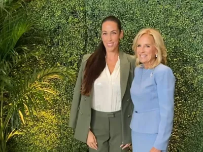 Tina Gaber se je družila z ženo ameri&scaron;kega predsednika Jill Biden. F instagram Tine Gaber