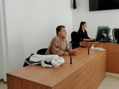 Nekdanji sodnik je bil prej&scaron;nji teden na celjskem sodi&scaron;ču že obsojen zaradi razžalitve in obrekovanja. Foto: Mojca Marot