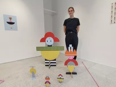 Tasja Videm&scaron;ek, - Bau&scaron;pil vzorci