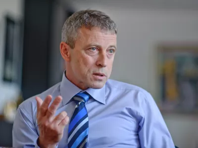 dr. Rok Čeferin, odvetnik - specialist za civilno in medijsko pravo - ustanovitelj Odvetni&scaron;ke družbe Čeferin - solastnik Evropske pravne fakultete (EPF) v Novi Gorici   //FOTO: Tomaž Zajel&scaron;nik