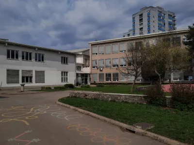 - 15.04.2022 - Osnovna &scaron;ola O&Scaron; Savsko naselje, Matjaževa ulica 4 v Ljubljani //FOTO: Luka Cjuha