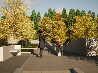 Povr&scaron;ina novega dela pokopali&scaron;ča bo približno 1800 kvadratnih metrov. Foto: Občina Medvode