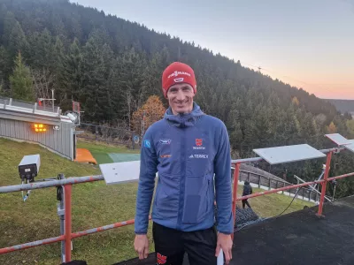 Martin Schmitt: Zame je Timi Zajc tisti, ki je v zadnjih letih nabral dovolj izku&scaron;enj in ima zagotovo potencial za največje stvari. On je skakalec, ki lahko v vsakem trenutku prikaže kaj izjemnega. Foto: Urban Su&scaron;nik