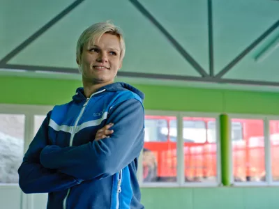 Ur&scaron;ka Žolnir, judoistka - prejemnica zlate kolajne na olimpijskih igrah v Londonu 2012 in &scaron;portnica leta 2012//FOTO: Tomaž Zajel&scaron;nik