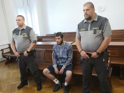 Maribor. sodi&scaron;če - sojenje Terentić Lazar, - - Avtor: Sa&scaron;o Bizjak